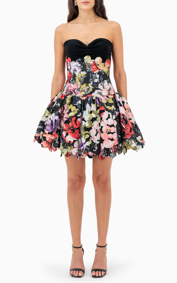 Buy SweatyRocks Women's Floral Lace Deep V Neck Cami Mini Dress
